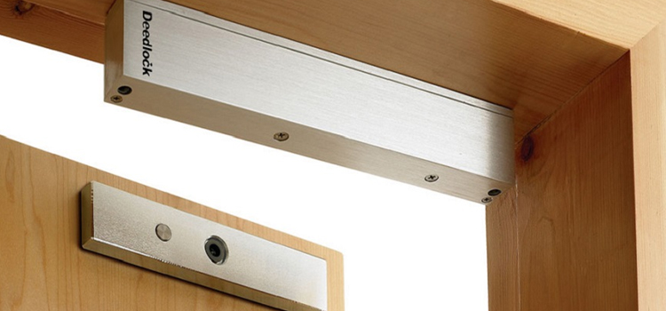 Magnetic lock installation La Habra